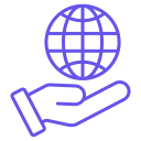 Growth arrow chart icon for analytics