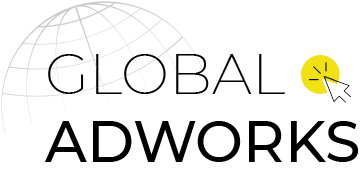 Zoomed-in Global AdWorks logo