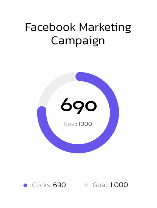 Facebook marketing campaign result